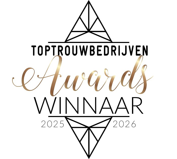 Winnaar top trouwbedrijven awards 2026 - 2026 categorie DJ Royaal Artists